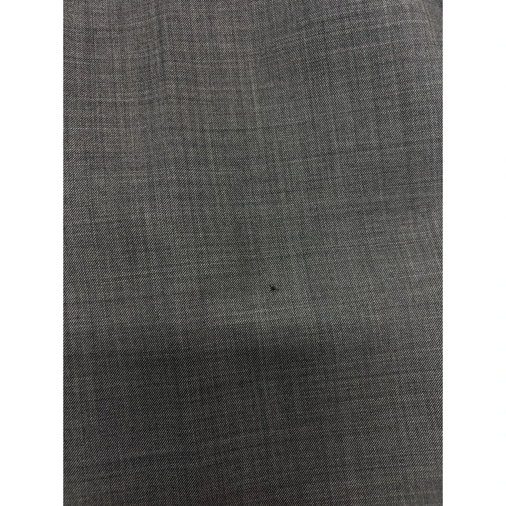 Trunk Club Custom 38R 34x32 Gray Sharkskin Bespoke 2pc Pant Suit Wool Slim